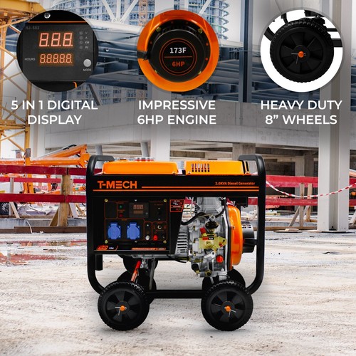 Portable diesel generator open - diesel,